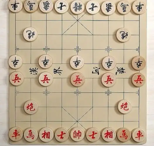 象棋是这样摆的