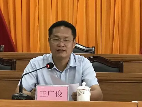 68686868澄迈县人民政府副县长王广俊出席会议并作动员讲话.