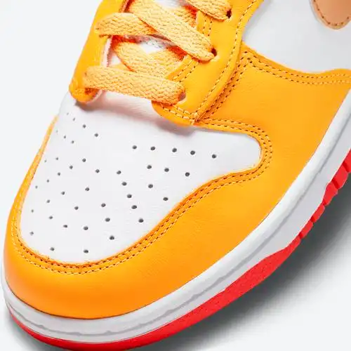 激光橙色 nike dunk high surface