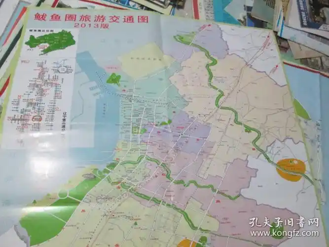 鲅鱼圈地图:鲅鱼圈旅游交通图2013
