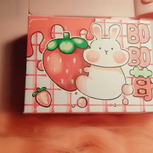 【热销】bobo莓盲盒自制学生党手工作品闺蜜潮流同学潮玩盲袋七夕【15