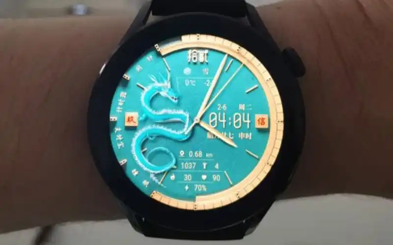 华为手表龙年表盘