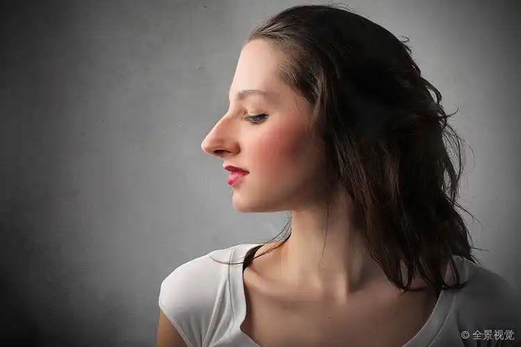 巨大_鼻子_侧面_女人_图片大全—全景创意图库(quanjing.