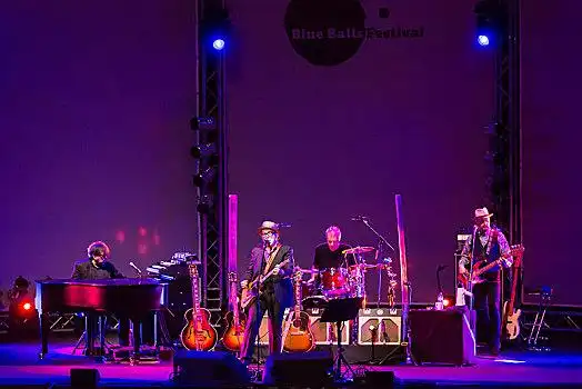 英国人,猫王,乐队,表演,现场演出,蓝色,球,节日,音乐厅,卢塞恩,瑞士