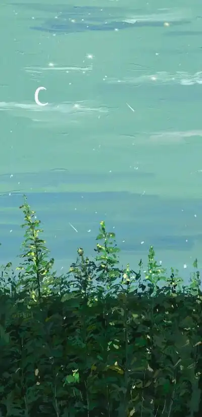 油画小清新壁纸