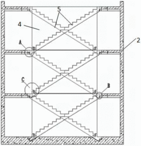 剪刀楼梯及其安装方法技术,实木楼梯护栏安装方法专利_技高网