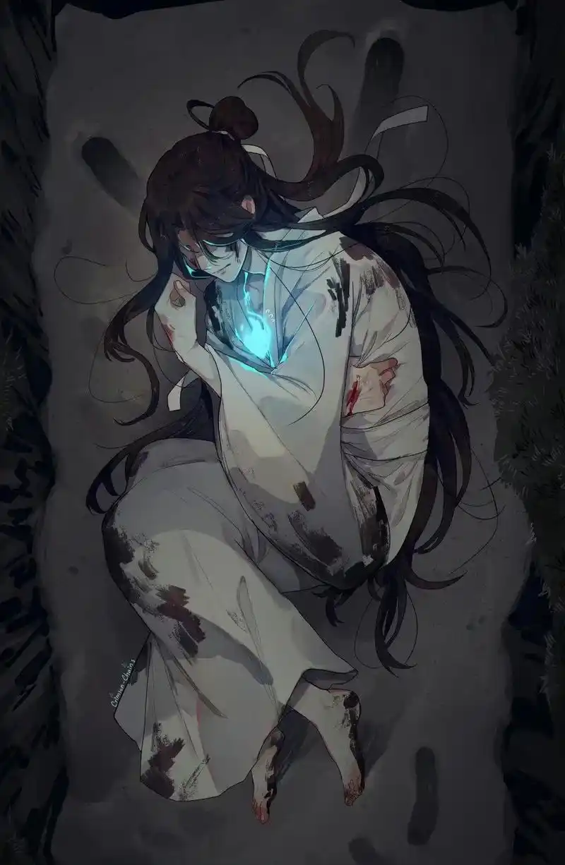 「天官赐福 百无禁忌」谢怜百剑穿心片段…#天官赐福 那是他曾 - 抖音