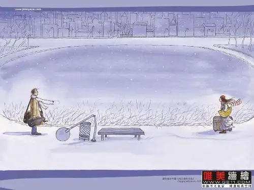 求向左走向右走头像 两个人分开的.