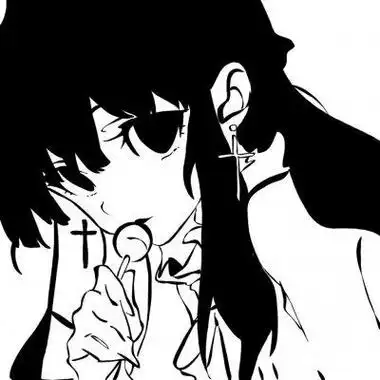 黑白动漫头像女生冷酷高清好看的动漫头像女生冷酷霸气黑白图片