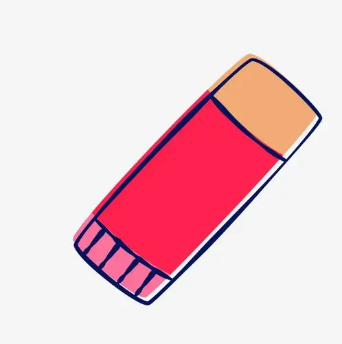 学习用品橡皮矢量橡皮