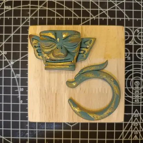 青铜器超轻粘土版