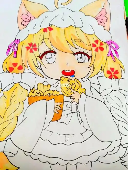 手残党绘画#马克笔手绘  #动漫人物