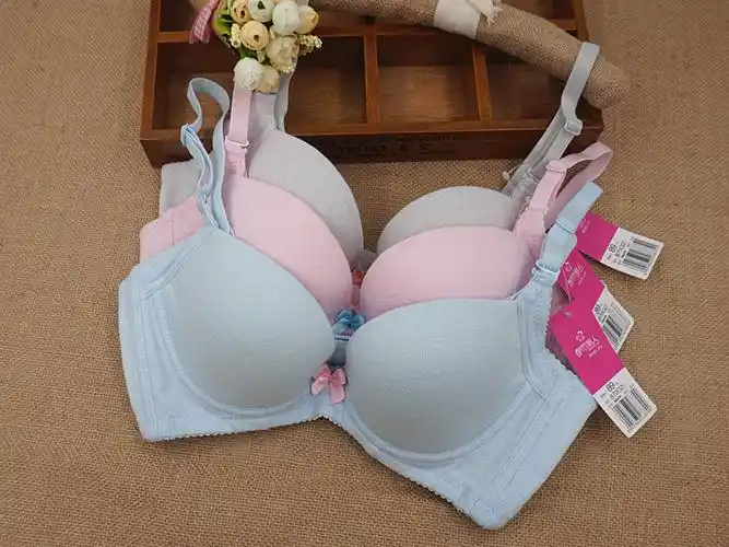 特价清仓都市丽人缤纷派品牌正品少女ab杯聚拢内衣学生棉质文胸