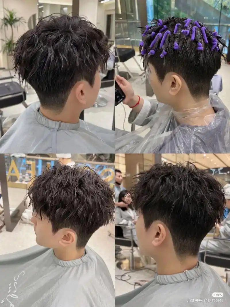 心中理想的发型,太帅了吧!#男生烫发发型推荐 #同城美发店推 - 抖音