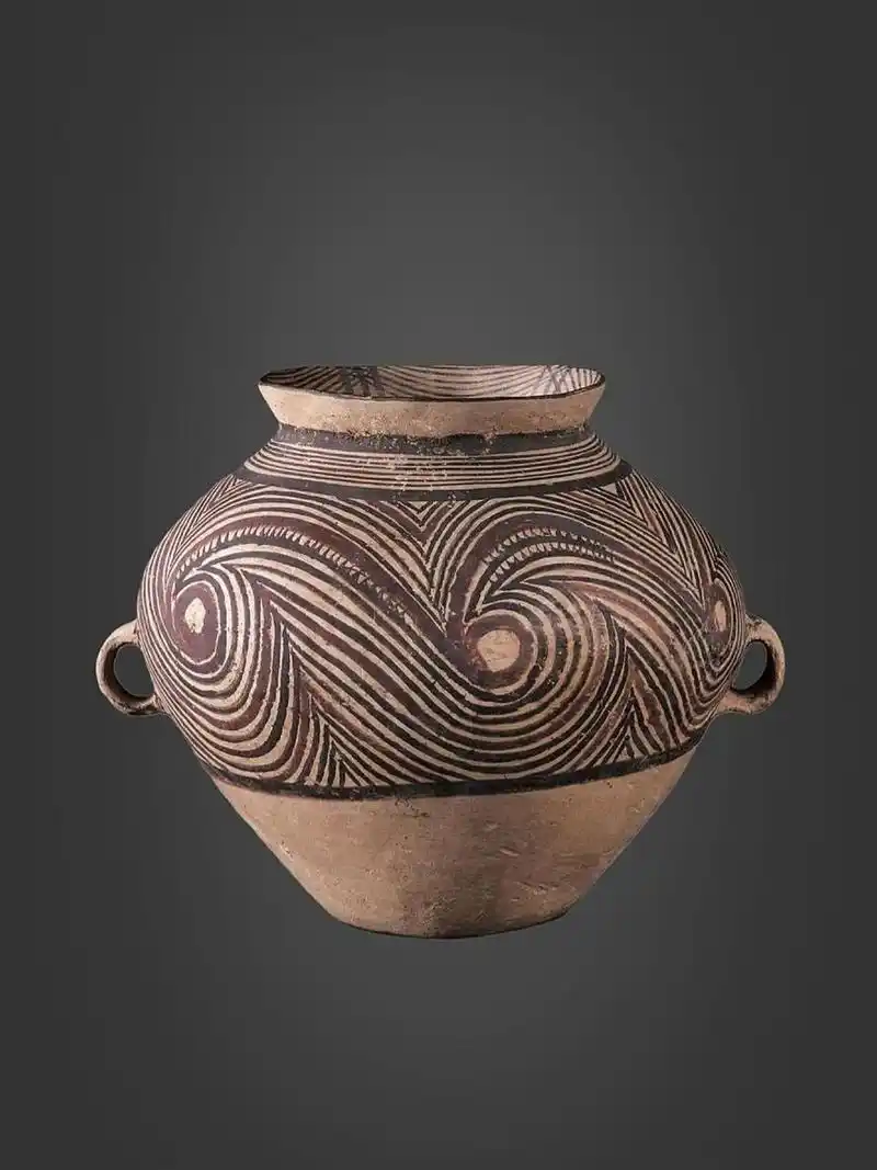 5000年前的中国古器之美:马家窑文化彩陶罐 马家窑文化产生于距今五千