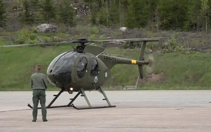 md 500"防卫者"直升机