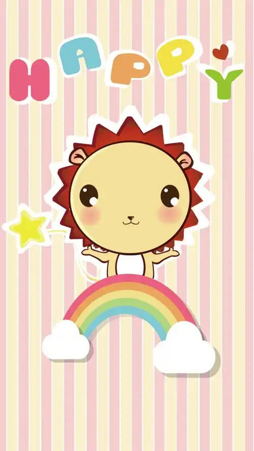小狮子leo_动漫卡通手机壁纸_我要个性网