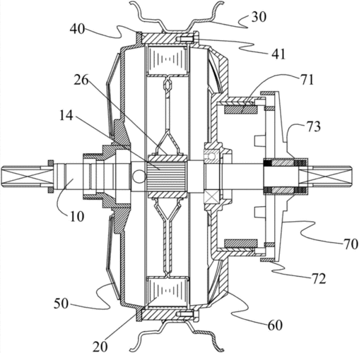 一种电动车驱动系统以及两轮电动车的制作方法