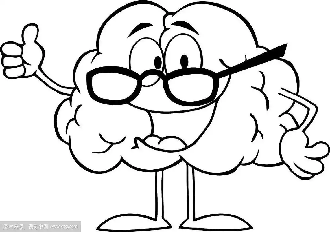 卡通的大脑