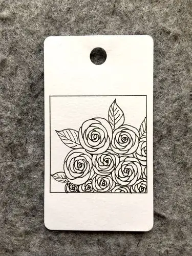 禅绕图样28玫瑰花丛