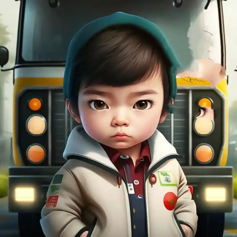 职业头像-卡车司机 你爱了吗?