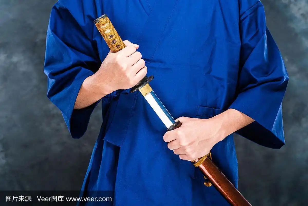 剑,日本人,男人,拔刀术,日本武士刀