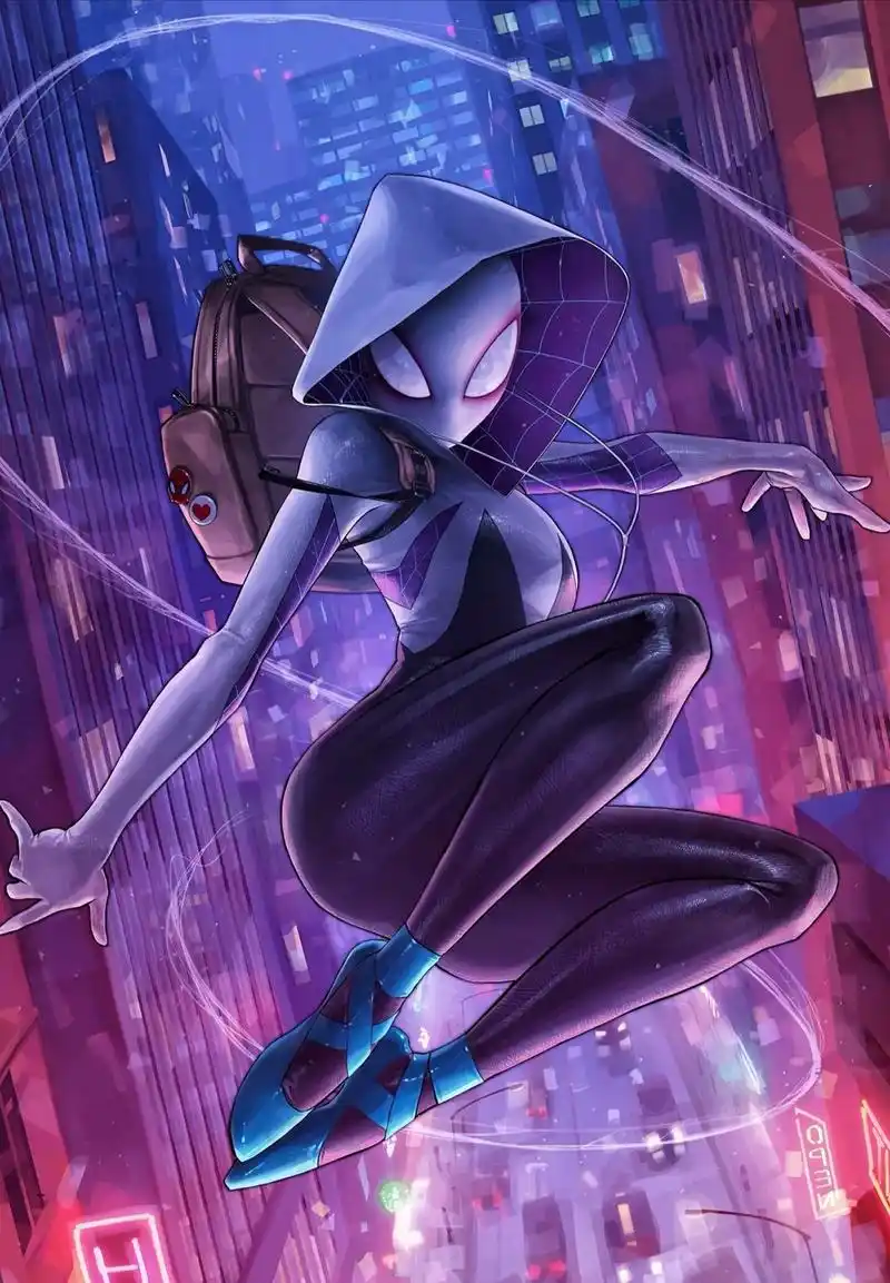 二次元壁纸·女蜘蛛