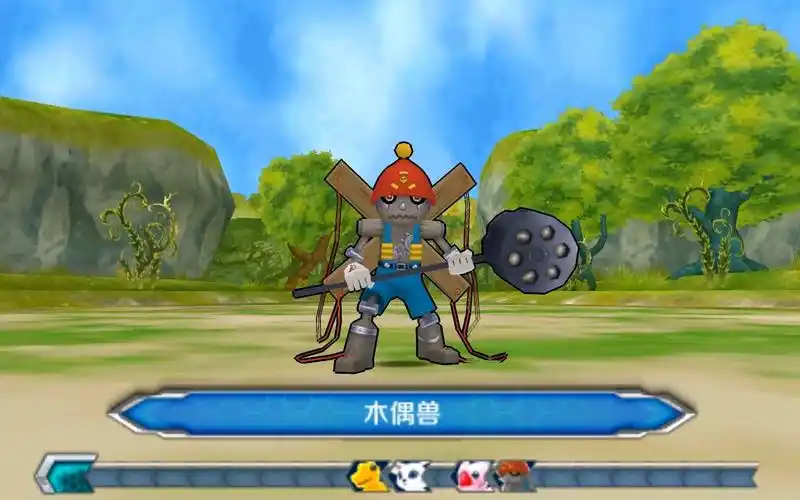 【psp数码宝贝大冒险】第十六期 危险的游戏 木偶兽到追击 打到木偶兽