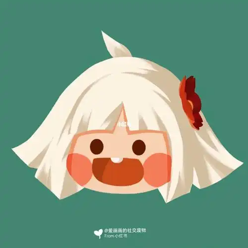 (光遇手绘头像)书虫,长发,呆菇,指甲盖