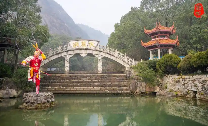 水帘洞,流泉飞瀑美如画,古为神仙洞府,今成旅游胜地_朱陵_景区_历史