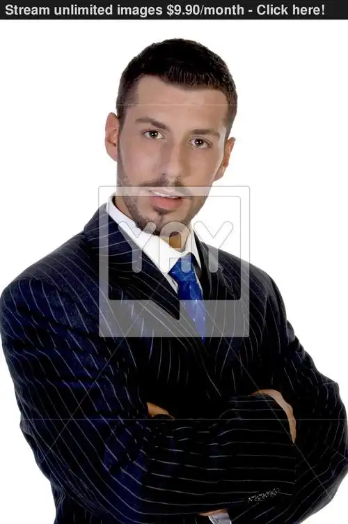 portrait of smart businessperson