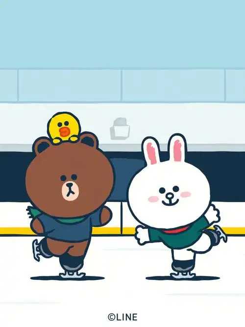 为你解锁布朗熊和可妮兔的双人花滑表演70