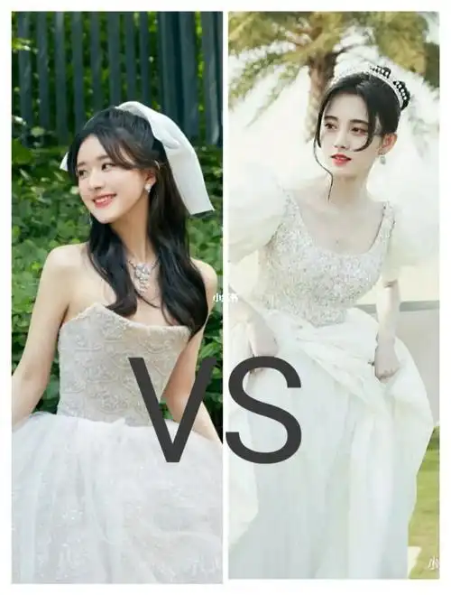 关于赵露思鞠婧祎同框的配图及描述