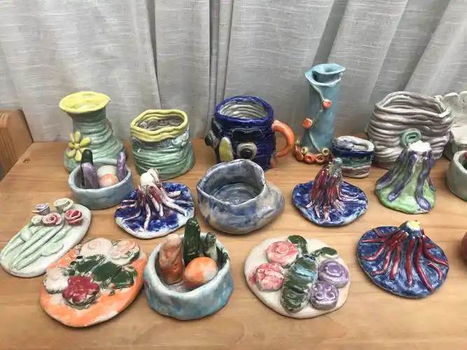 蓝天京华幼儿园大一班陶艺制作"大黄鸭" - 美篇