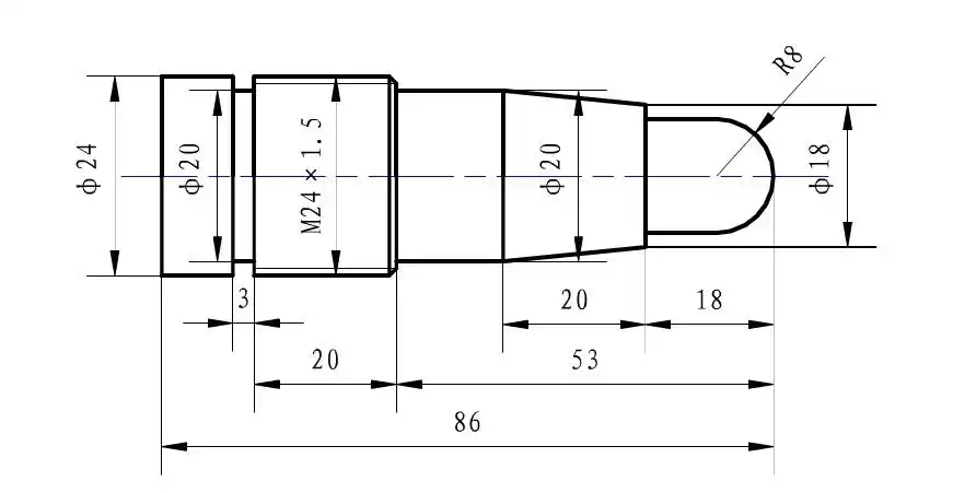 我刚开始学数控车床 想看点简单的图纸 有吗?