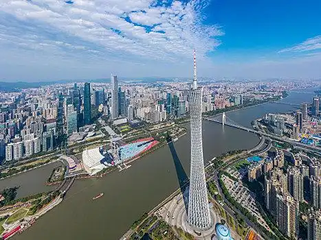 图片-航拍广州小蛮腰图片大全-航拍广州小蛮腰高清图片下载-全景网