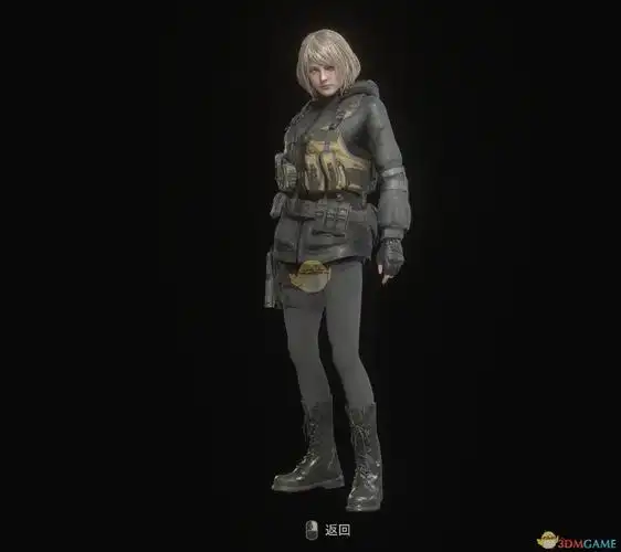 《生化危机4:重制版》阿什莉女汉克服装外观mod