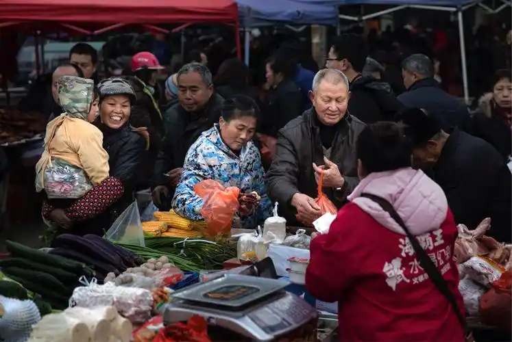 赶集生活场景,人物百态