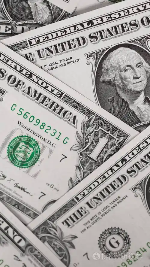 美元的钞票1美元