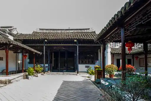 古代庭院图片