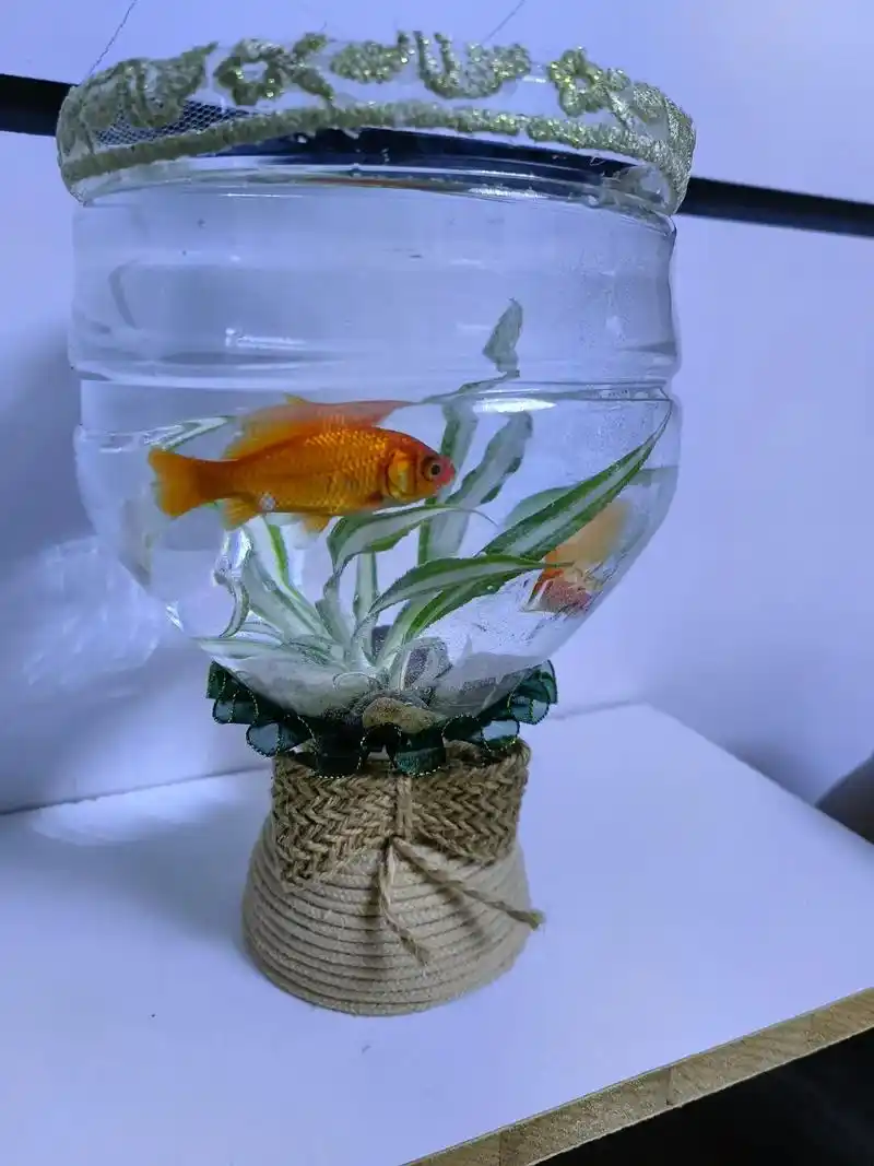 麻绳手工 水桶或者油桶下半部做个小花盆,上半部也别扔了做个 - 兑趑