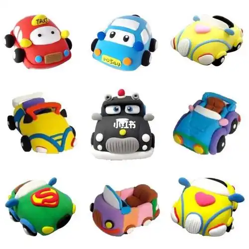 超轻黏土小车车