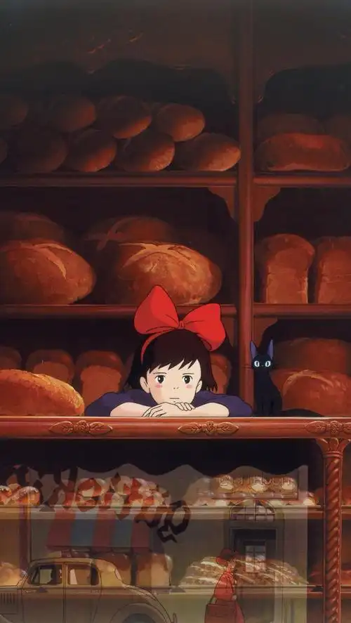 宫崎骏,电影,魔女宅急便《魔女宅急便》电影剧照