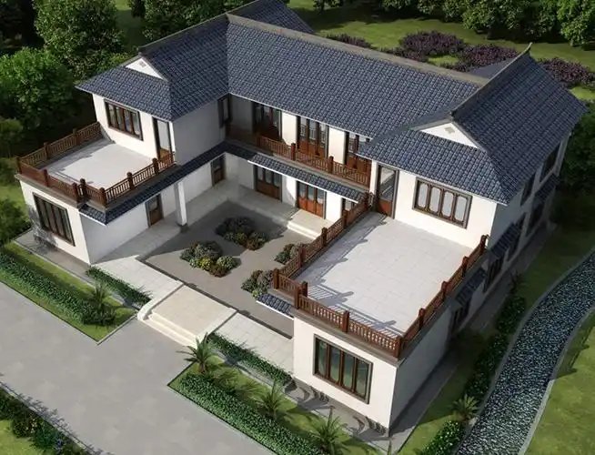 适合农村修的中式三合院分享给大家