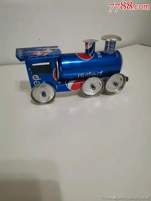 易拉罐工艺品～火车