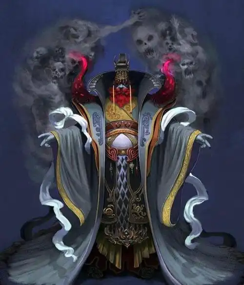 关于阎王的神话故事在民间流传甚广,阎王被认定为地狱的最高长官.