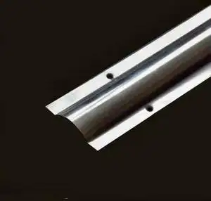 3号—10号不锈钢地线槽明装走线槽加厚弧形压地线槽3号不锈钢线