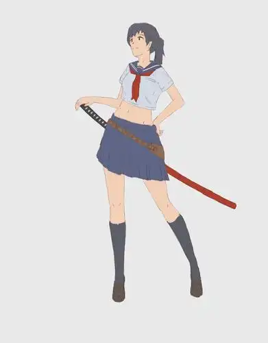 突然想画水手服,先放一张