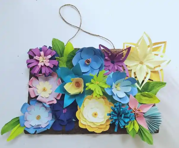 半立体 纸艺花《花开纸上》