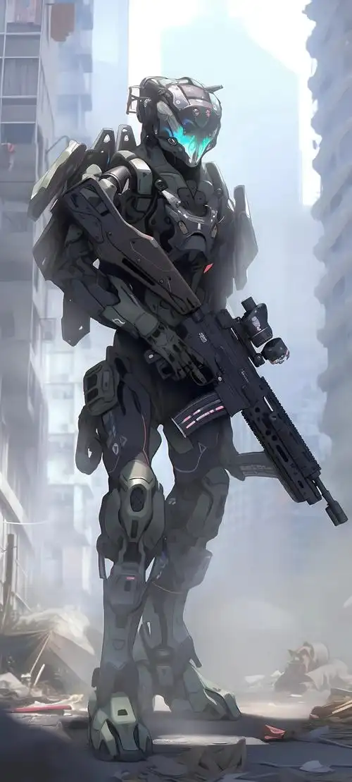 超帅机甲手机壁纸图片还不快快换上